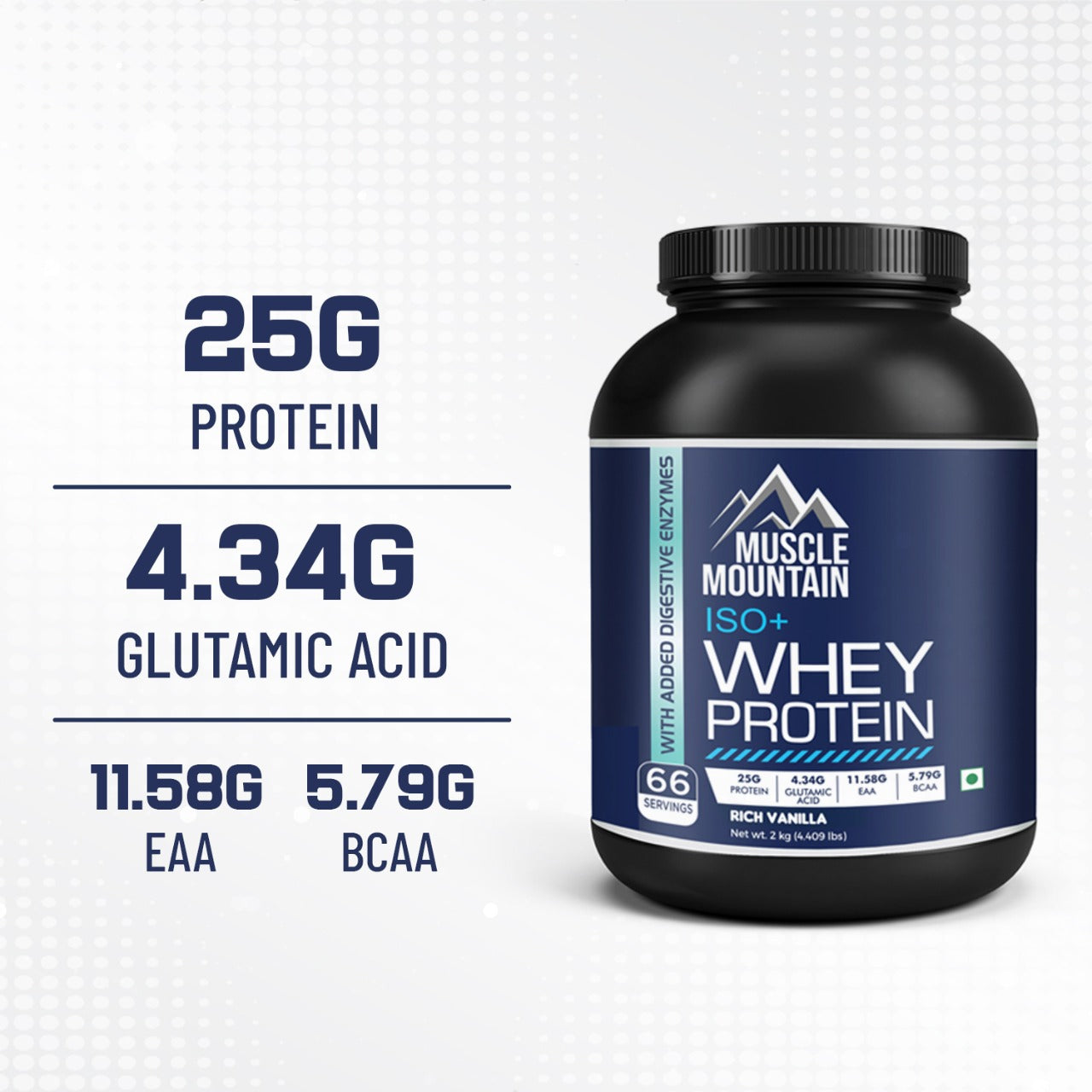 Muscle Mountain ISO + Whey Protein
